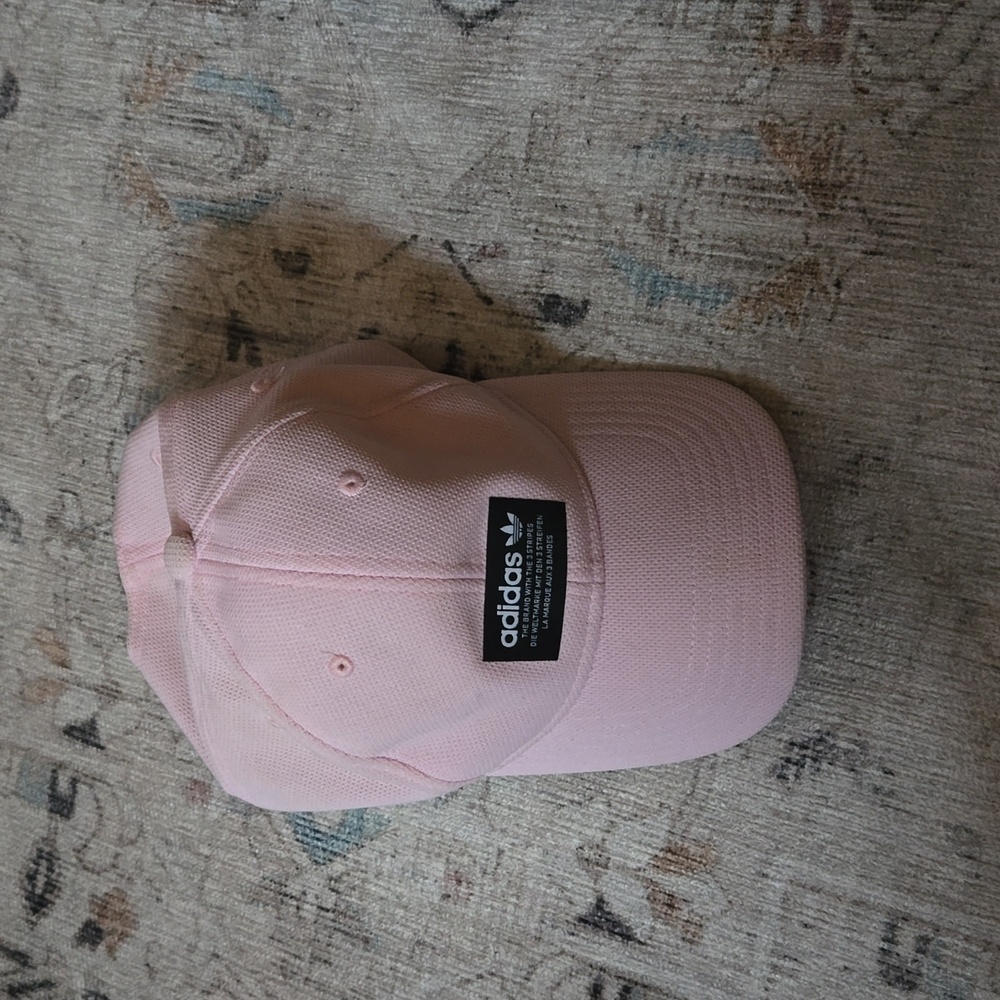 Light pink unisex baseball cap